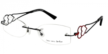 F13049 Black (67565) Jean Louis Bertier (szemüvegkeret) - Méret: 50