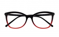 Owlet OWII 256/72 Szemüvegkeret - Fekete, Piros