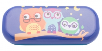 Gyerek szemüveg tok Metal Case Owl (189309)